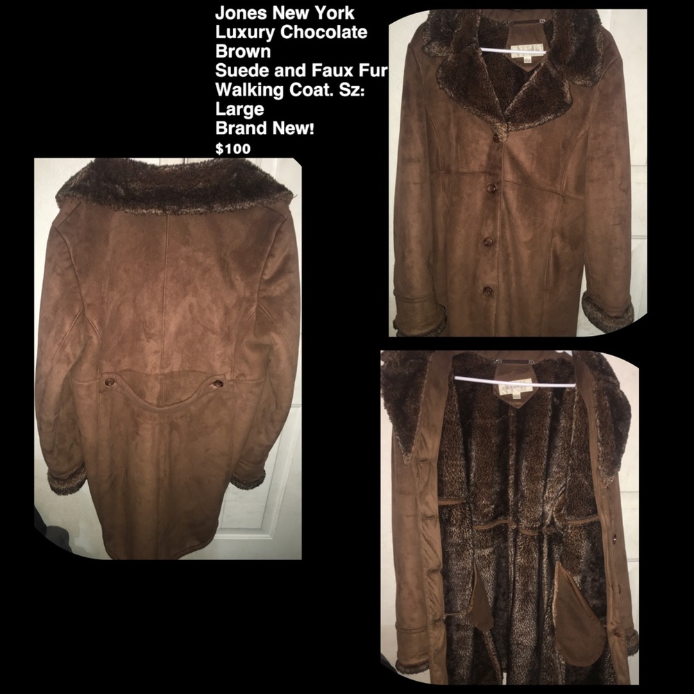 Jones New York walking coat.